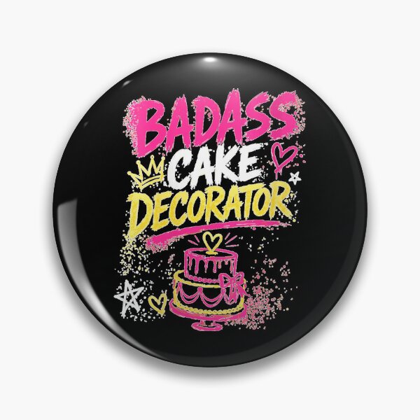 Item preview, Women's Badass Cake Decorator V-Neck designed and sold by HuserPiri.