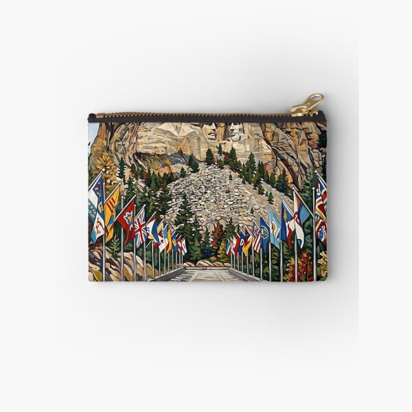 Item preview, Mount Rushmore Acrylic Print | South Dakota Travel Poster | American designed and sold by POSTERIOCREW.