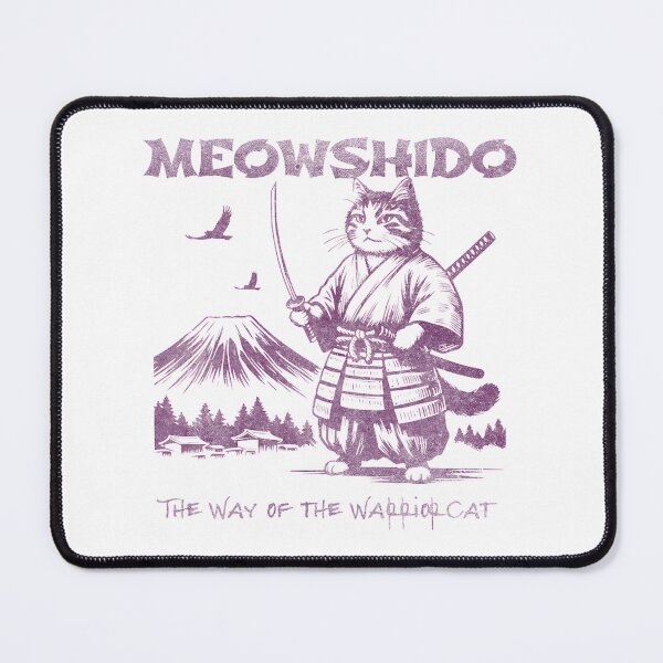Item preview, Meowshido Samurai Cat - Japanese Feline Warrior Bushido Art | Perfect Gift For You And Friends designed and sold by Mallerlite.