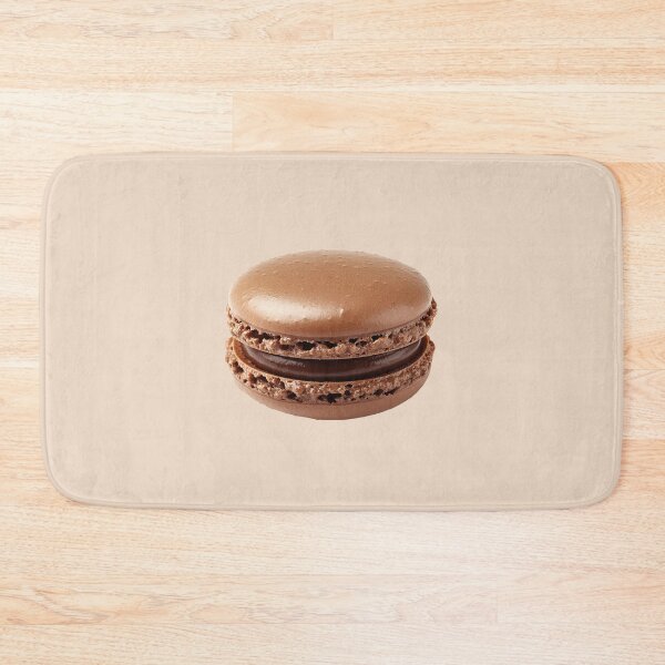 Item preview, Cozy Autumn Chocolate French Macaron designed and sold by jianina-alondra.