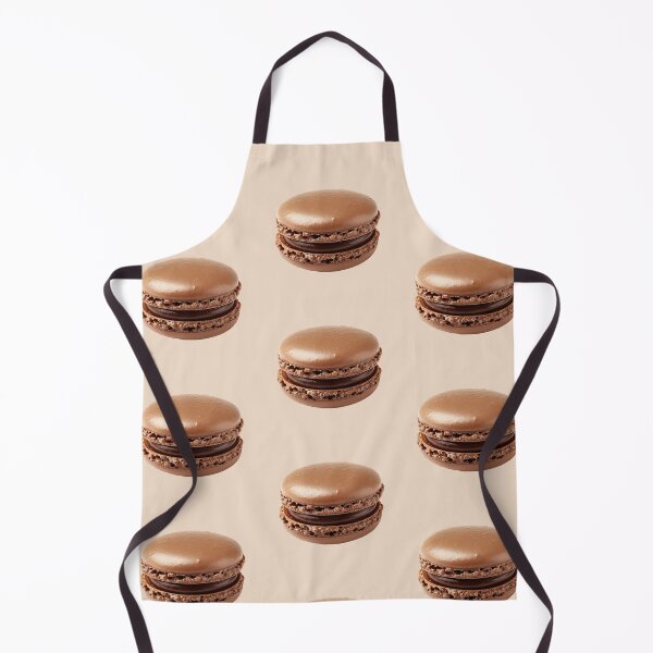 Item preview, Cozy Autumn Chocolate French Macaron designed and sold by jianina-alondra.