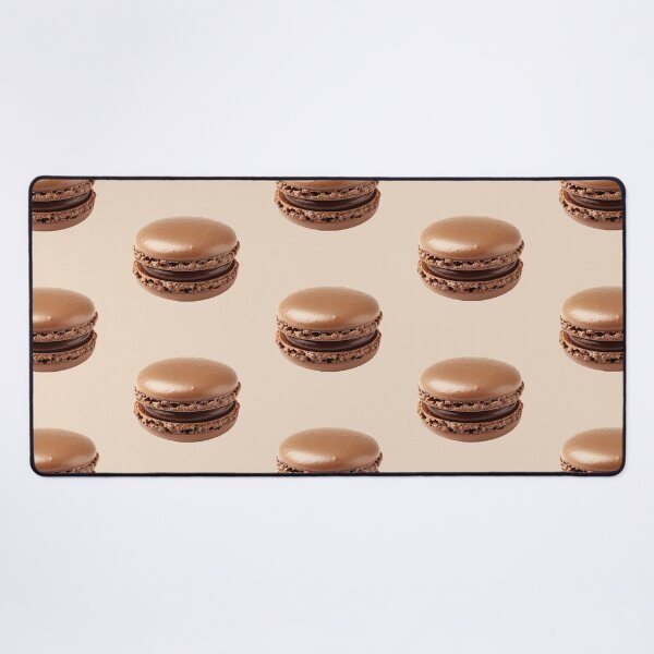 Item preview, Cozy Autumn Chocolate French Macaron designed and sold by jianina-alondra.
