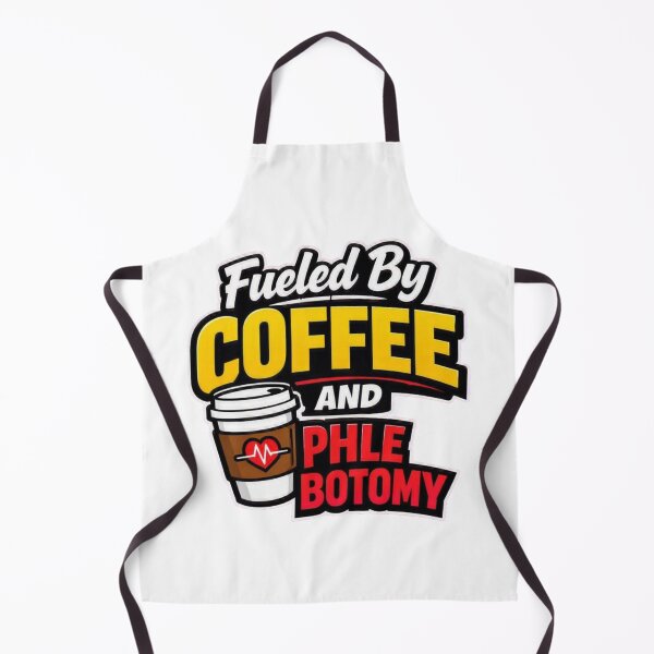 Item preview, Fueled By Coffee And Phlebotomy Funny Medical designed and sold by Timeless Junction.