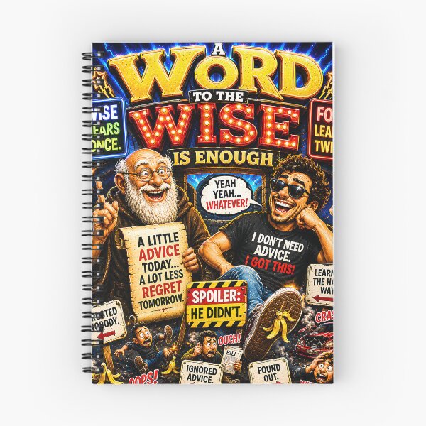 Item preview, A WORD TO THE WISE IS ENOUGH designed and sold by Smoothseer.