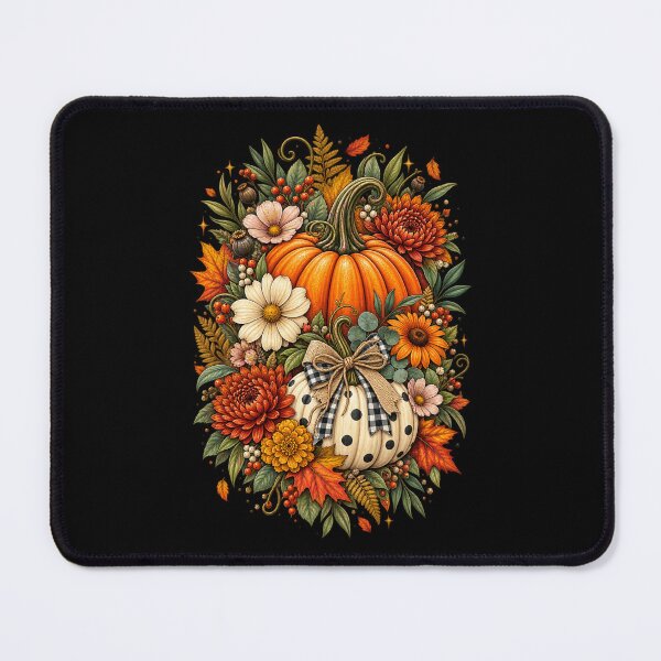 Item preview, Vintage Polka Dot Pumpkin Bouquet designed and sold by Lombardino.