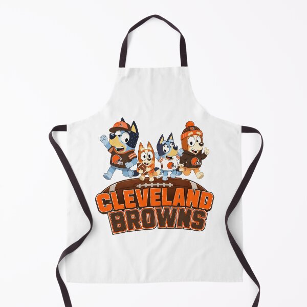 Item preview, Bluey Family Clevelandd Browns NFL Football designed and sold by visionnen.