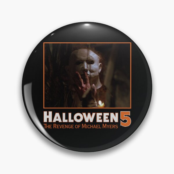 Item preview, The Shape's Mask (With Halloween 5 Logo) designed and sold by Atomic Mouth Designs.