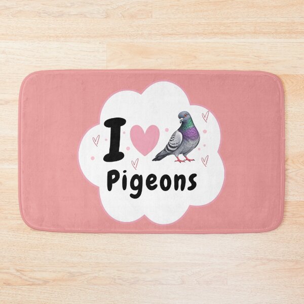 Item preview, I Love Pigeons - Bubble designed and sold by AnimalVibes.
