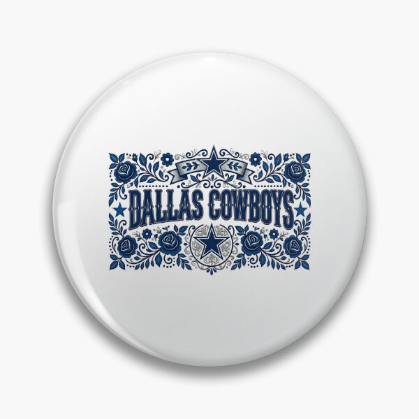 Item preview, Cowboys Star Floral Graphic designed and sold by MatthewCo20362.