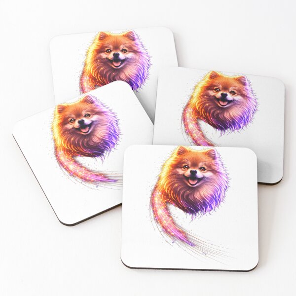 Item preview, Neon Pomeranian – Glowing Pomeranian designed and sold by Noventra112.