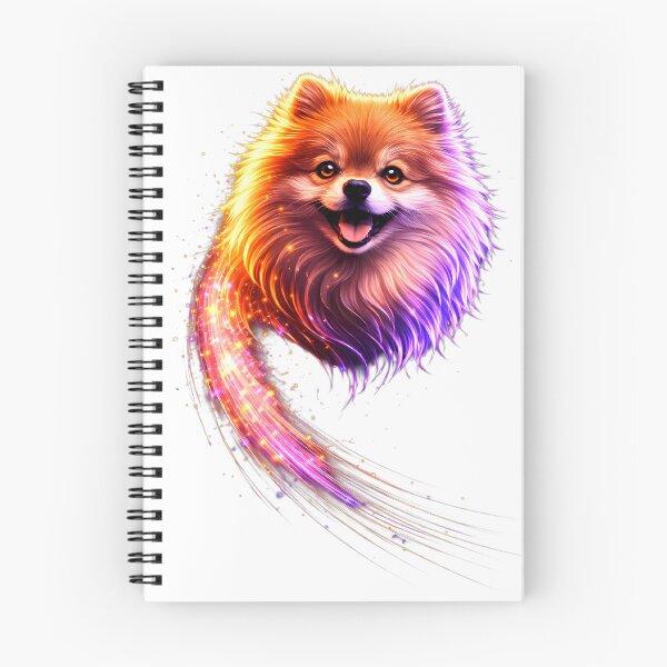 Item preview, Neon Pomeranian – Glowing Pomeranian designed and sold by Noventra112.
