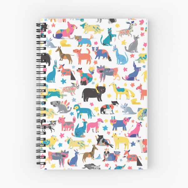 Item preview, Colourful Animals Cute Whimsical Seamless Pattern designed and sold by My Gluten Free Life UK.