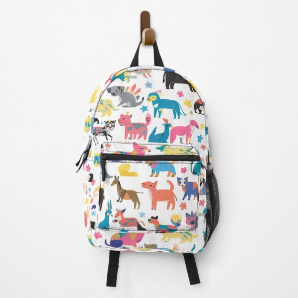 Item preview, Colourful Animals Cute Whimsical Seamless Pattern designed and sold by My Gluten Free Life UK.