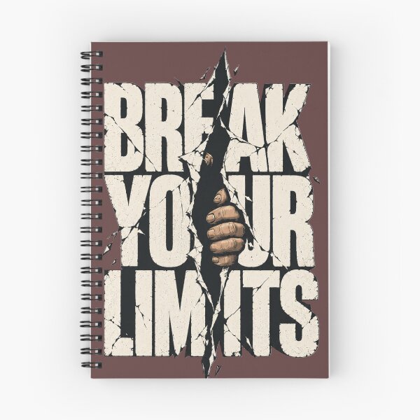 Item preview, Break Your Limits | Bold Motivational Streetwear Back Graphic designed and sold by Bekado.