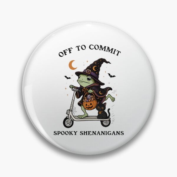 Item preview, Off To Commit Spooky Shenanigans designed and sold by seektopus.