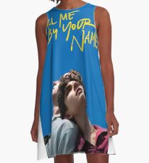 Call me by your name poster A-Line Dress