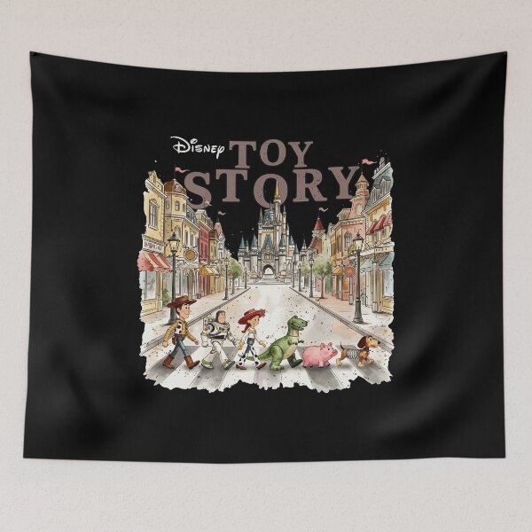 Item preview, Animated Movie Friends Crossing Street Art designed and sold by JasonRoge96759.