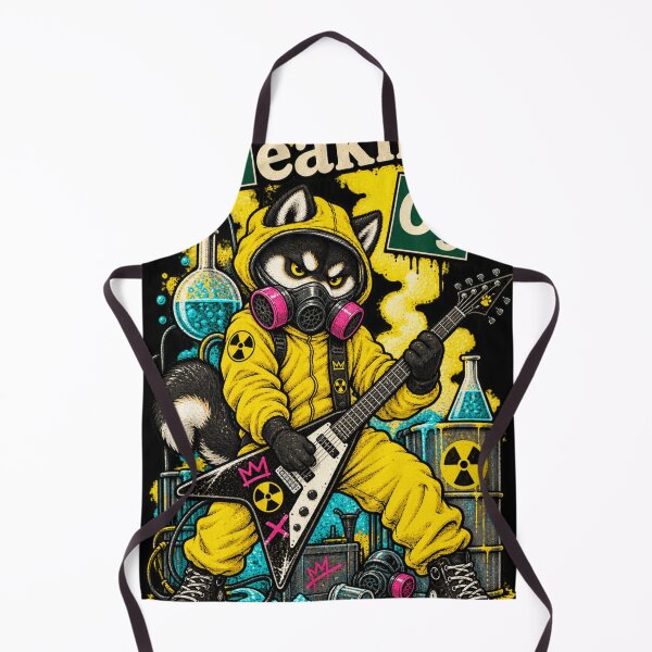 Item preview, Breaking Ogs - Toxic Dog Guitarist - Funny Husky Rock Band Art designed and sold by BRTHRCNK01.
