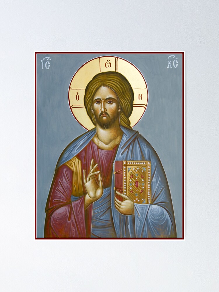 Alternate view of Christ Pantokrator Poster