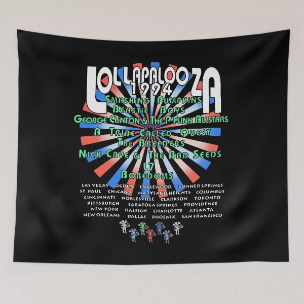 Item preview, Lollapalooza 1994 Beastie Boys Band Check Your Head designed and sold by truongy13376.
