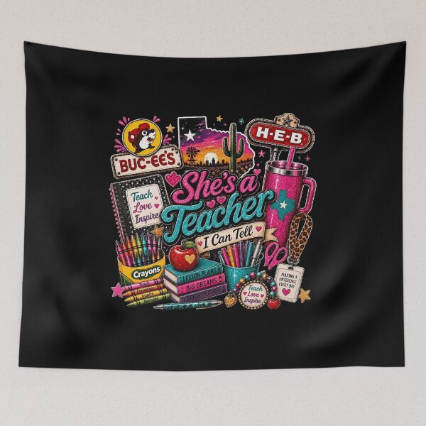Item preview, Texas Teacher Life School Supplies Gift designed and sold by DillonWhi15388.