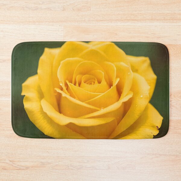 Item preview, Yellow Rose Close-Up – Photorealistic Aesthetic Flower designed and sold by EmeraldeaArt.
