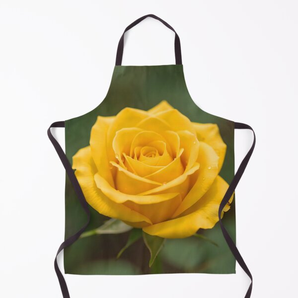 Item preview, Yellow Rose Close-Up – Photorealistic Aesthetic Flower designed and sold by EmeraldeaArt.