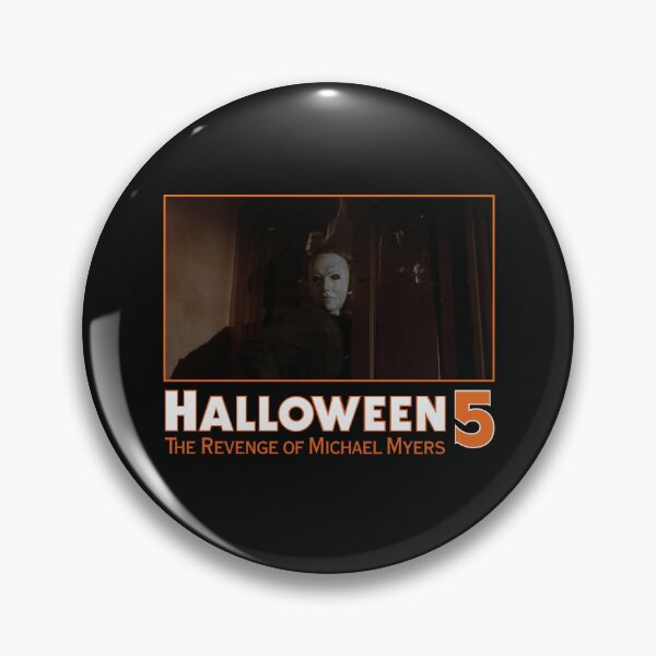 Item preview, The Shape Breaks Through (With Halloween 5 Logo) designed and sold by Atomic Mouth Designs.