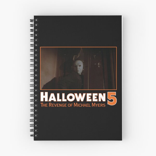 Item preview, The Shape Breaks Through (With Halloween 5 Logo) designed and sold by Atomic Mouth Designs.
