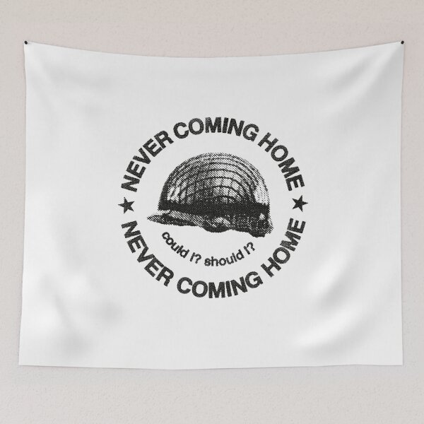 Item preview, Never Coming Home Vintage Helmet designed and sold by Vetricibox.