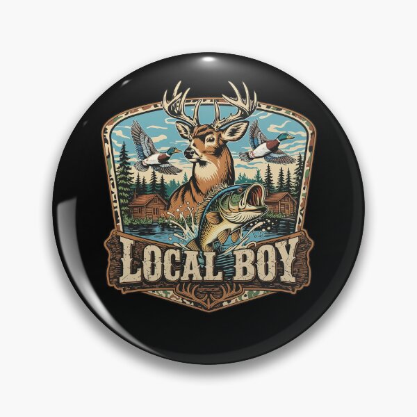 Item preview, Local Boy Deer Hunting Lover designed and sold by Hedoraxe.
