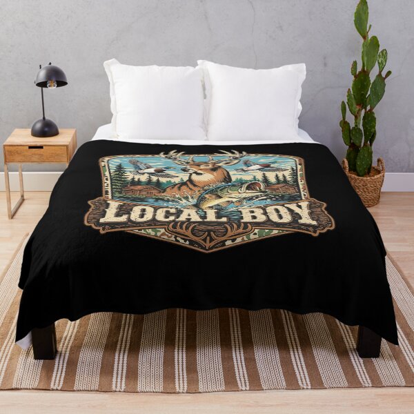 Item preview, Local Boy Deer Hunting Lover designed and sold by Hedoraxe.