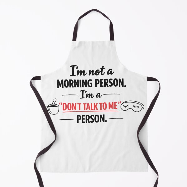 Item preview, Introvert Morning Humor Quote designed and sold by MarselArt.