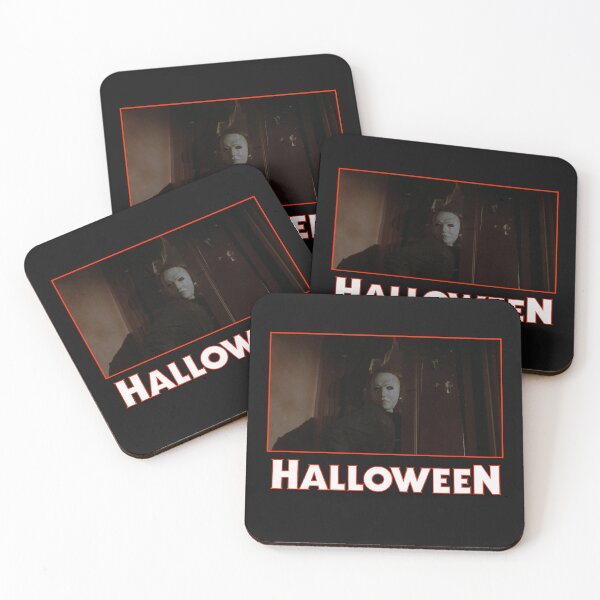Item preview, The Shape Breaks Through (With Halloween Franchise Logo) designed and sold by Atomic Mouth Designs.