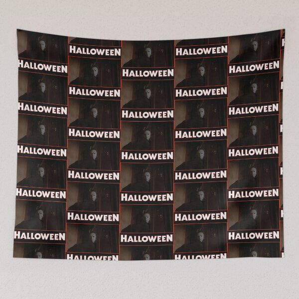 Item preview, The Shape Breaks Through (With Halloween Franchise Logo) designed and sold by Atomic Mouth Designs.