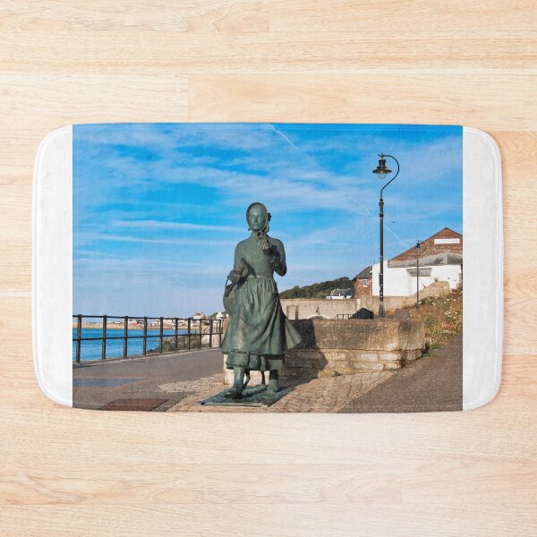 Artikelvorschau, Mary-Anning-Statue in Lyme Regis, Dorset entworfen und verkauft von Dorset Girl.