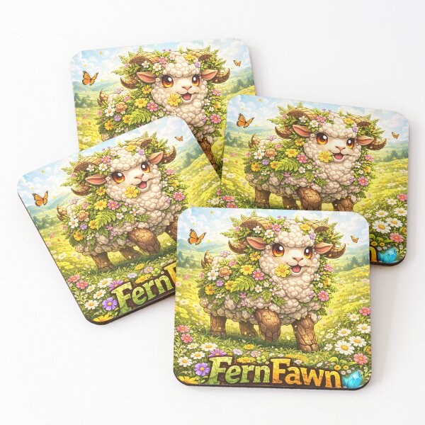 Item preview, Fern Fawn | PokeSheep Sheepism Parody designed and sold by Thpoar.