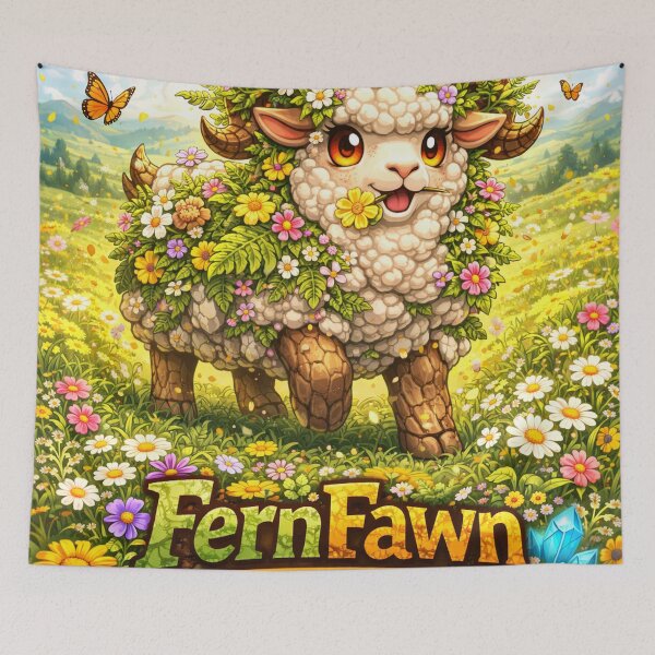 Item preview, Fern Fawn | PokeSheep Sheepism Parody designed and sold by Thpoar.
