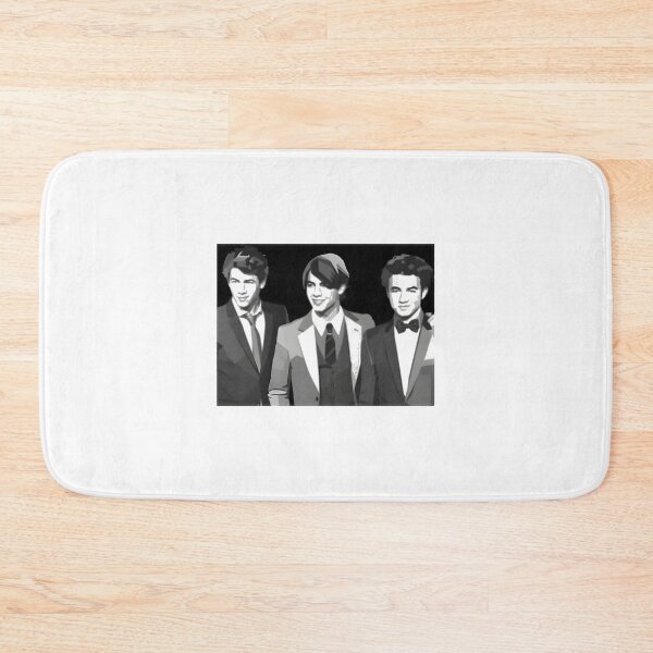 Item preview, Jonas Brothers Retro Grayscale Portrait | ⭐⭐⭐⭐⭐ designed and sold by jimmy vlogs.