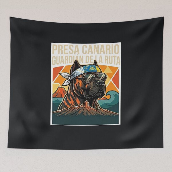 Item preview, Presa Canario Guardian of the Route - Gran Canaria Outdoor designed and sold by EfectoCreativo.