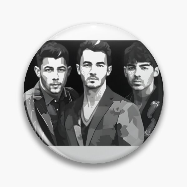 Item preview, Retro Boyband Trio Grayscale Art - Nick Joe Kevin Pop Music Fan Design | Perfect Gift For You And Friends designed and sold by jimmy vlogs.