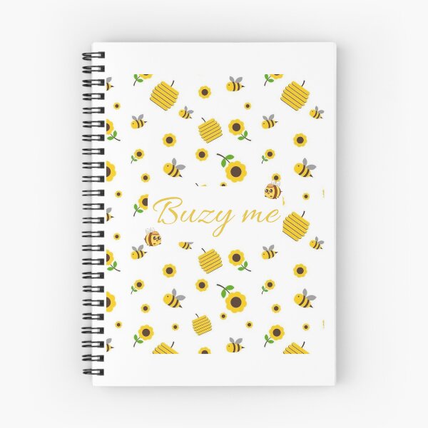Item preview, Busy Me Bee – Cute Sunflower & Honey Bee Design designed and sold by All-in-astore.