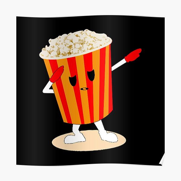 Dab Movies Posters Redbubble - popcorn bucket roblox