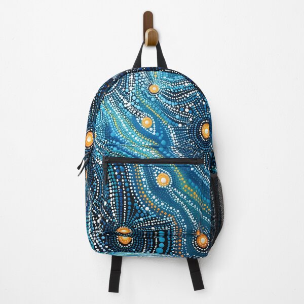 Item preview, Aboriginal Inspired Dot Art - In The Ocean Dotted with Hotspots designed and sold by GrinGalore.
