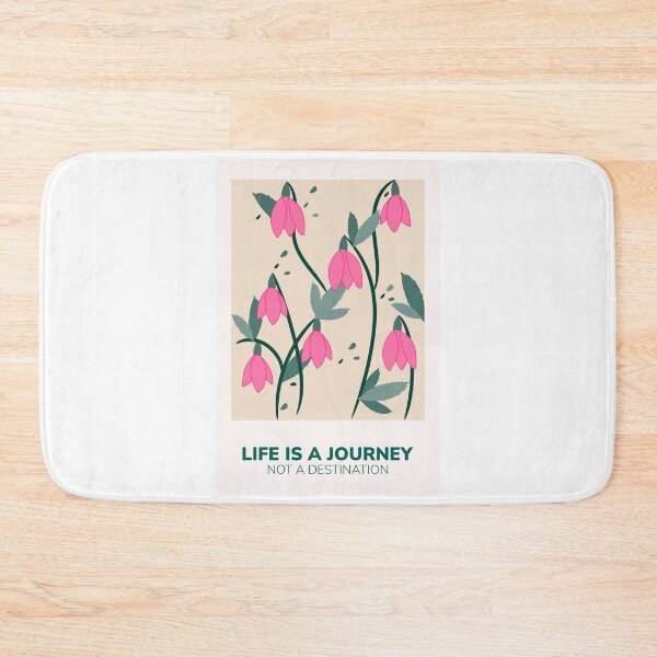 Item preview, Life Is A Journey Not A Destination - Snowdrop Floral Art designed and sold by chatzous.