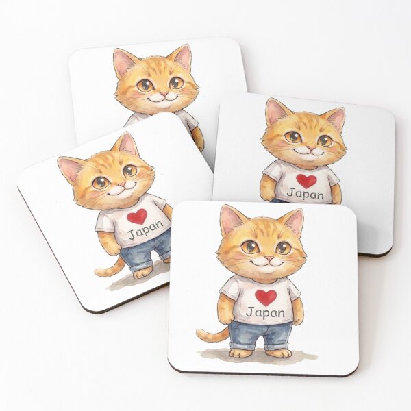 Artikelvorschau, Love Japan - Die Katze 猫 entworfen und verkauft von Yoshi - Design - Osaka.