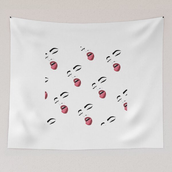 Item preview, Pop Art Lips Pattern designed and sold by EgoSovereign.