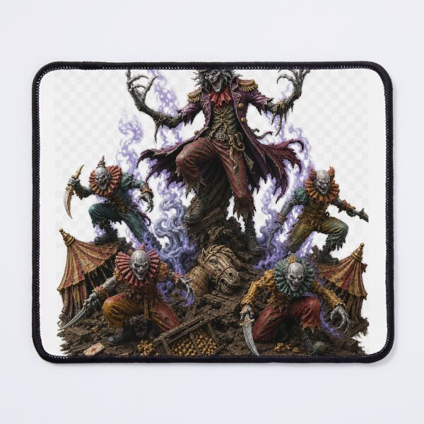 Item preview, Dark Circus Ringmaster and Evil Clowns designed and sold by NiloStudio.