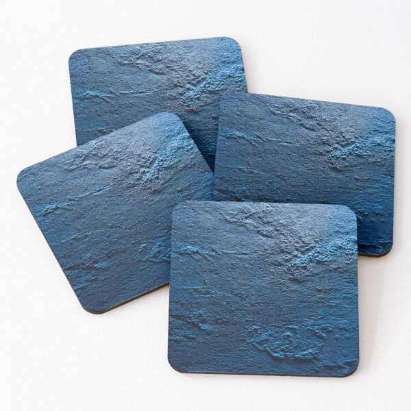 Aperçu de l'œuvre mur peint en bleu créée et vendue par ScienceRex.