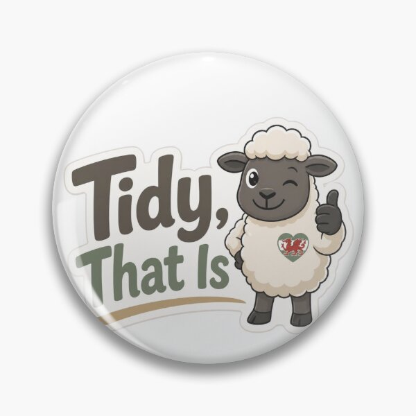 Item preview, Welsh Sheep .. Tidy, That Is designed and sold by Cerys-GS.
